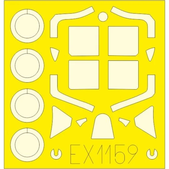 Spitfire Mk.Ixe for Airfix, 1/48 - Eduard Accessories BIG49474