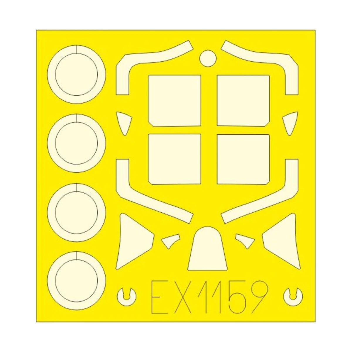 Spitfire Mk.Ixe for Airfix, 1/48 - Eduard Accessories BIG49474