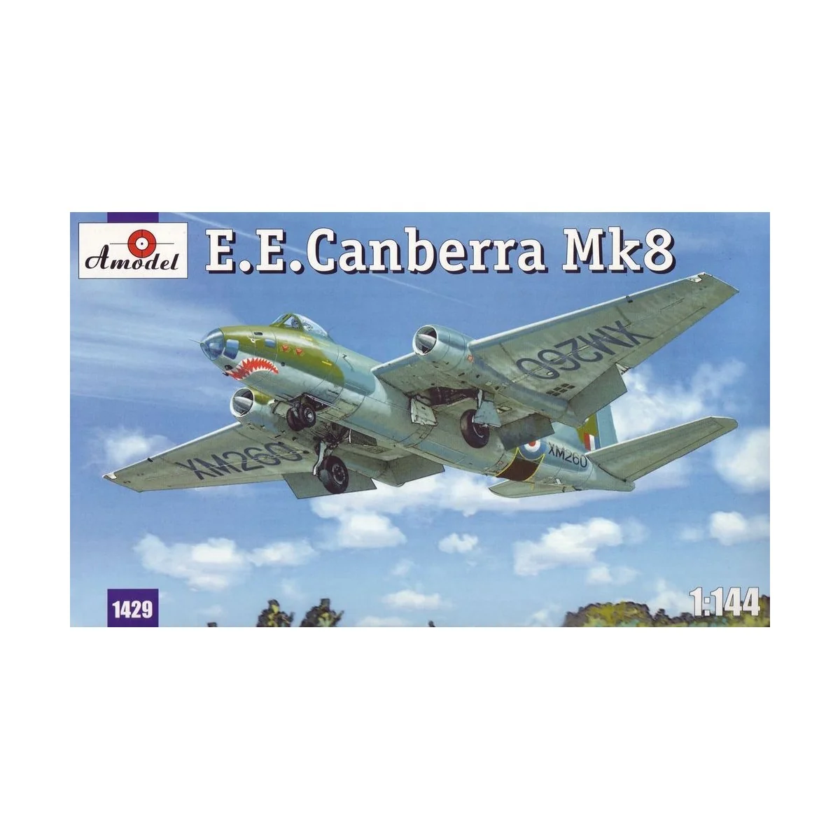 E.E.Canberra Mk.8, 1/144 - Amodel AMO1429