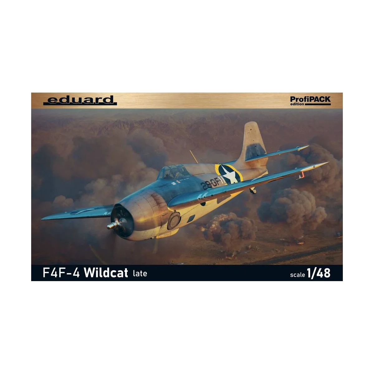 F4F-4 Wildcat late 1/48 PROFIPACK, 1/48 - Eduard Plastic Kits 82203