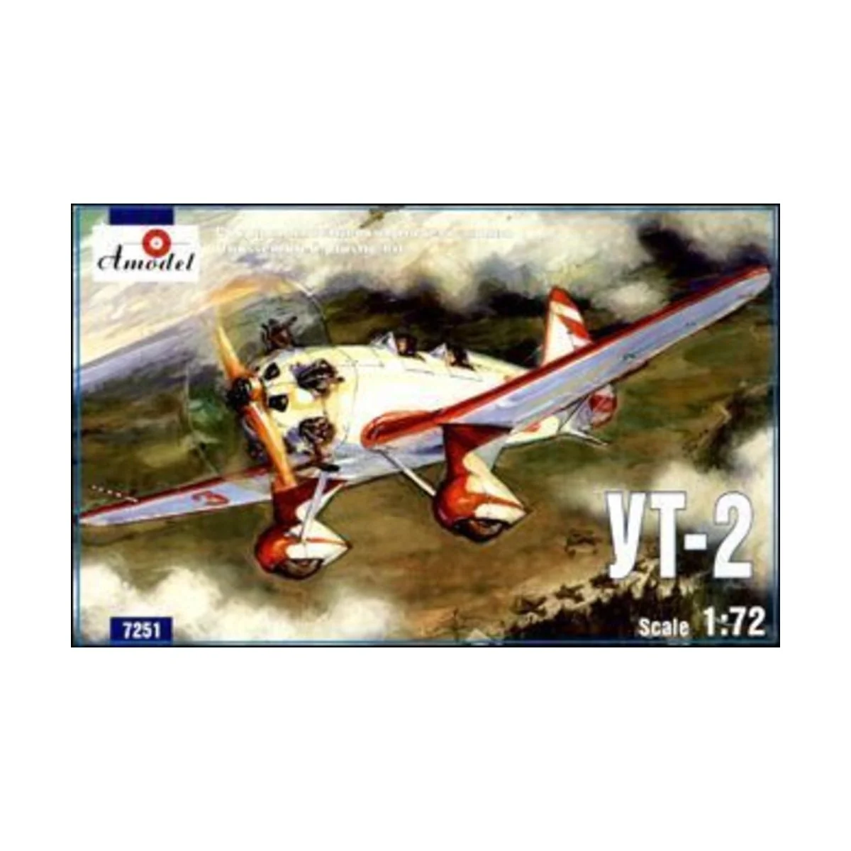 Ut-2 Soviet trainer airplane, 1/72 - Amodel AMO7251