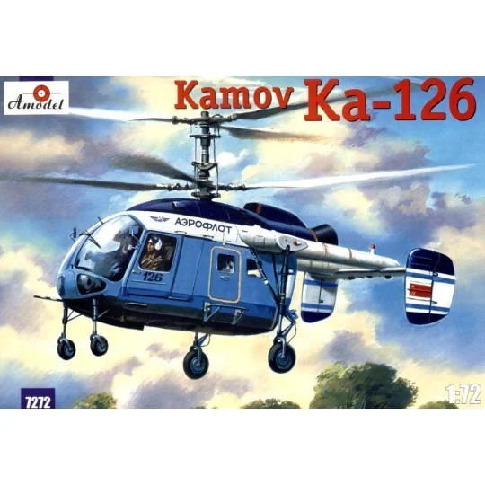 Kamov Ka-126 Soviet light helicopter, 1/72 - Amodel AMO7272