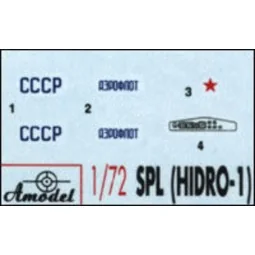 Hydroplane SPL, 1/72 - Amodel AMO7271 2