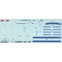 Kamov Ka-126 Soviet light helicopter, 1/72 - Amodel AMO7272 2
