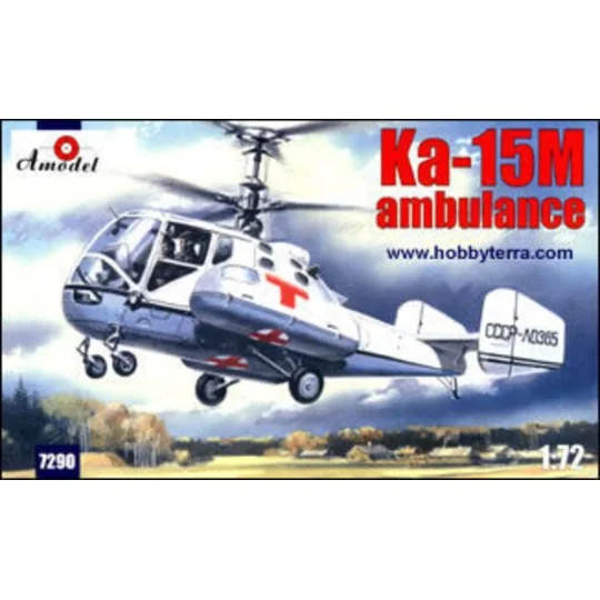 Kamov Ka-15M ambulance, 1/72 - Amodel AMO7290