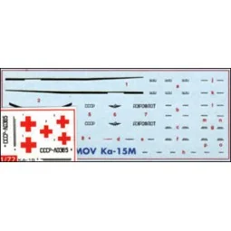 Kamov Ka-15M ambulance, 1/72 - Amodel AMO7290 2