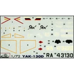 Yakovlev Yak-130D Russian modern trai.a., 1/72 - Amodel AMO7293 2