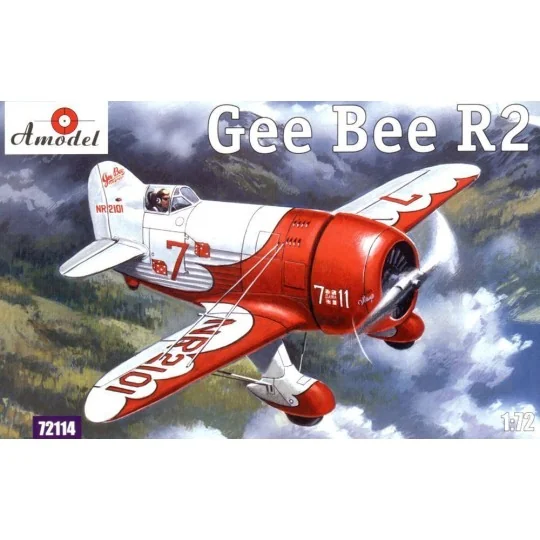 Gee Bee Super Sportster R2 Aircraft, 1/72 - Amodel AMO72114