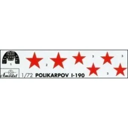 I-190 Soviet aircraft, 1/72 - Amodel AMO72112 2