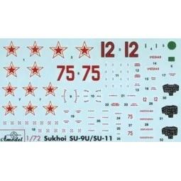 Su-9U Soviet training aircraft, 1/72 - Amodel AMO72122 2
