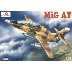 MiG-AT (late) Russian modern trainer air, 1/72 - Amodel AMO72128
