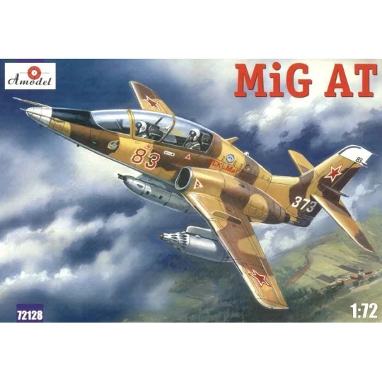 MiG-AT (late) Russian modern trainer air, 1/72 - Amodel AMO72128