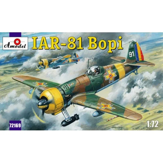 IAR-81 'Bopi' Romanian fighter, 1/72 - Amodel AMO72169