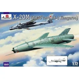 X-20M (AS-3 Kangaroo) Soviet guided miss, 1/72 - Amodel AMO72177
