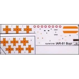 IAR-81 'Bopi' Romanian fighter, 1/72 - Amodel AMO72169 2