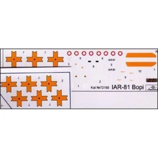 IAR-81 'Bopi' Romanian fighter, 1/72 - Amodel AMO72169