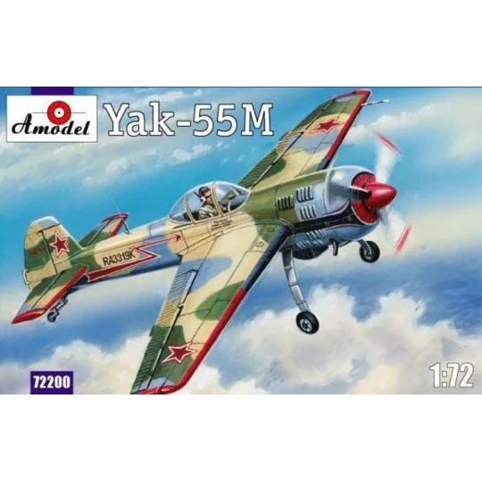 Yak-55M Soviet aerobatic aircraft, 1/72 - Amodel AMO72200