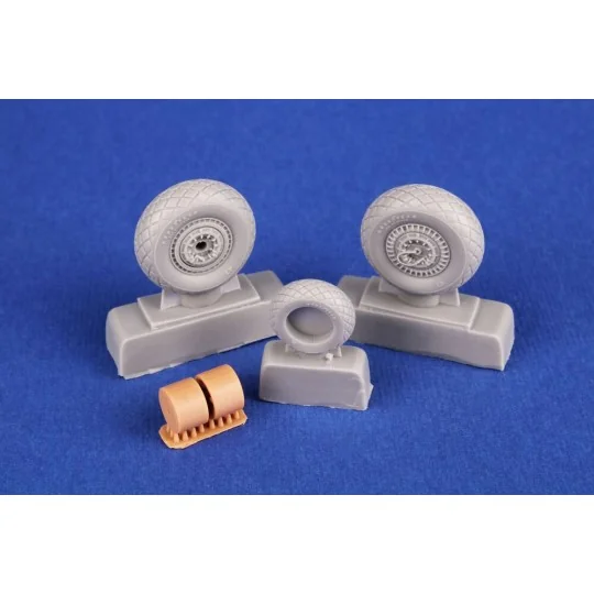 B-26B/C/F/G Marauder Wheels set / for Haseg. and Edu kits, 1/72 - C...