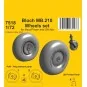 Bloch MB.210 Mainwheels and Tailwheel w/Leg, 1/72 - CMK 129-7518