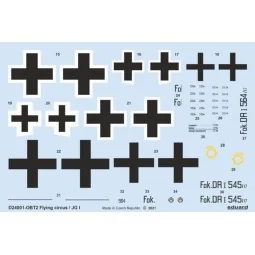Flying circus / JG I for MENG, 1/24 - Eduard Accessories D24001 2