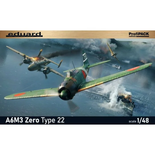 A6M3 Zero Type 22 Profipack - Eduard Plastic Kits 82214
