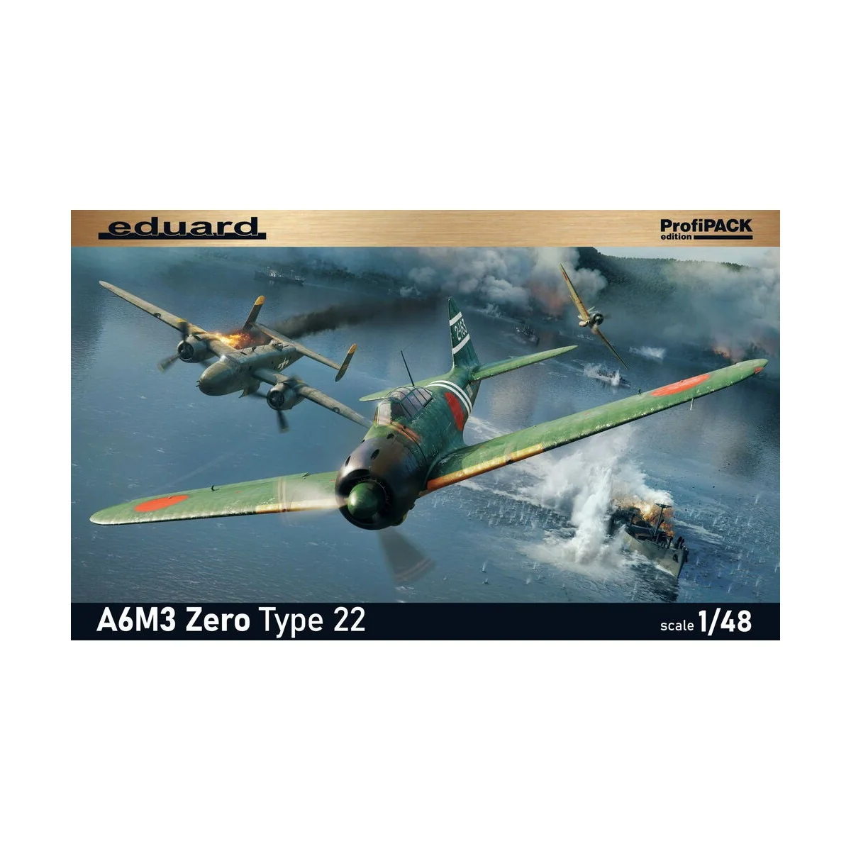 A6M3 Zero Type 22 Profipack - Eduard Plastic Kits 82214