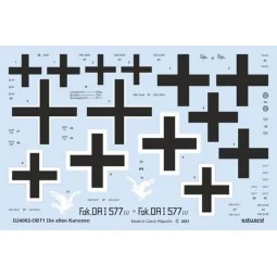 Die alten Kanonen for MENG, 1/24 - Eduard Accessories D24002