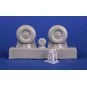 Bloch MB.210 Mainwheels and Tailwheel w/Leg, 1/72 - CMK 129-7518