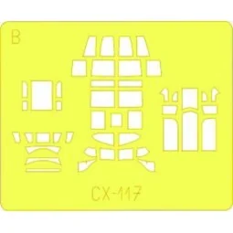 Lancaster B Mk.I/Mk.III, 1/72 - Eduard Accessories CX117 2