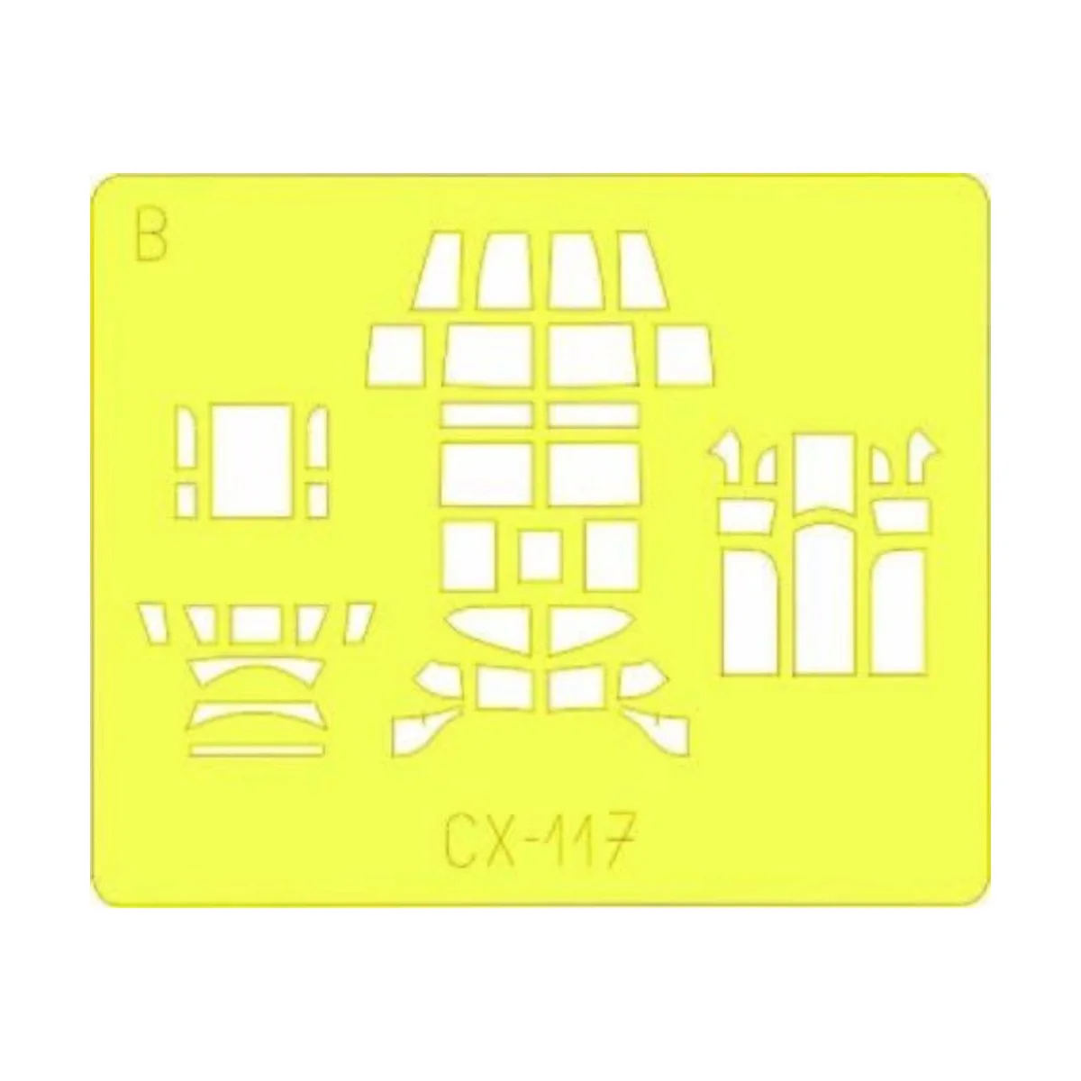 Lancaster B Mk.I/Mk.III, 1/72 - Eduard Accessories CX117