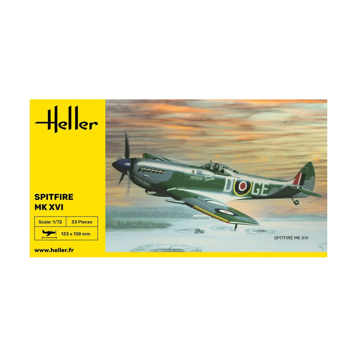 Spitfire, 1/72 - Heller 80282