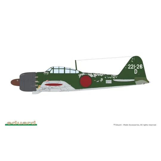 A6M5 Zero Type 52a - Eduard Plastic Kits 82216