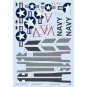 F-4B NAVY for TAMIYA, 1/48 - Eduard Accessories D48093
