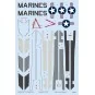 F-4B MARINES for TAMIYA, 1/48 - Eduard Accessories D48095