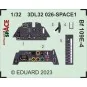 Bf 109E-4 SPACE, 1/32 - Eduard Accessories 3DL32026