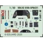 Bf 109F-4 SPACE HOBBY 2000 / HASEGAWA, 1/32 - Eduard Accessories 3D...