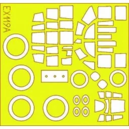 B-25J Mitchell, 1/48 - Eduard Accessories EX119