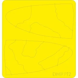 Spitfire camo scheme A for Eduard, 1/48 - Eduard Accessories EX469 2