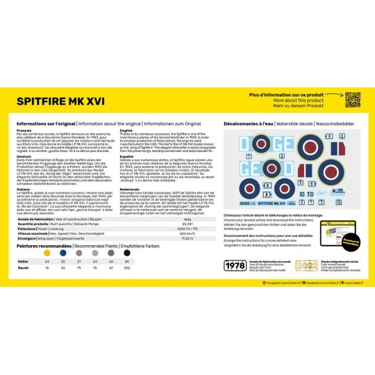 Spitfire - Heller 80282