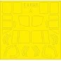 UH-1N Tface for Kitty Hawk, 1/48 - Eduard Accessories EX681
