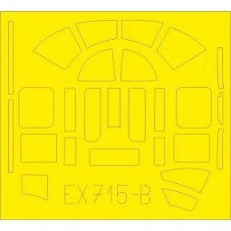 B-25D TFace for Revell, 1/48 - Eduard Accessories EX715 2
