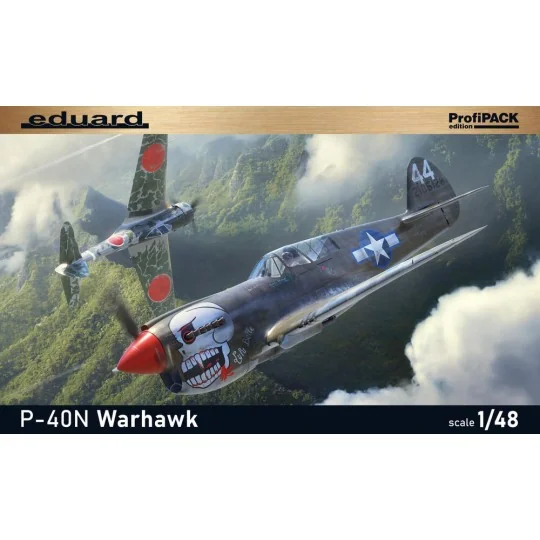 P-40N Warhawk, 1/48 - Eduard Plastic Kits 82242 P-40N Warhawk, 1/48 - Eduard Plastic Kits 82242