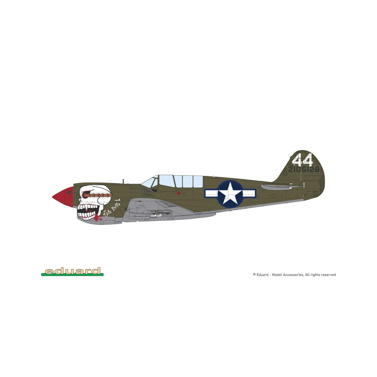 P-40N Warhawk, 1/48 - Eduard Plastic Kits 82242 P-40N Warhawk, 1/48 - Eduard Plastic Kits 82242