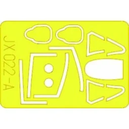 MiG 21 MF, 1/32 - Eduard Accessories JX022