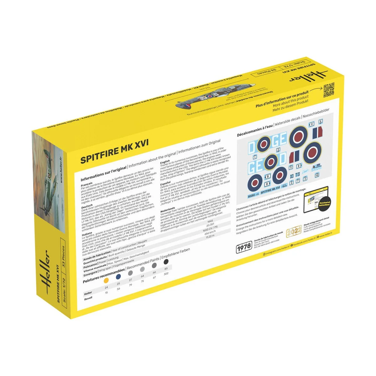 Spitfire - Heller 80282