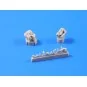 WWII German pilots at rest (2 fig), 1/72 - CMK 129-F72229