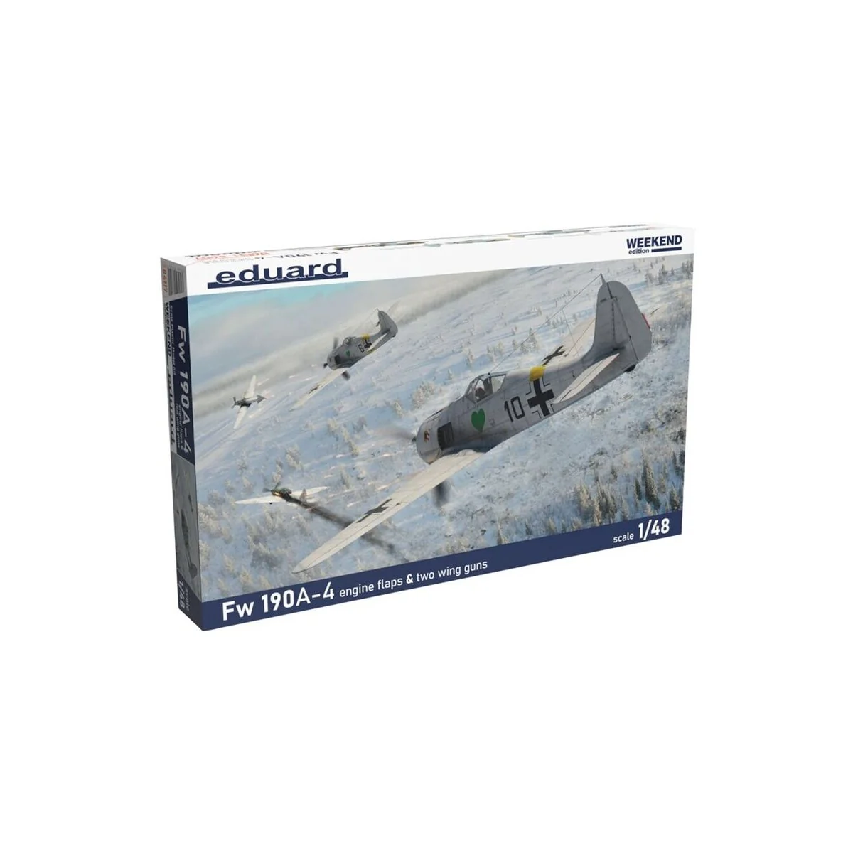 Fw 190A-4 w/ engine flaps & 2-gun wings 1/48 Weekend edition - Edua...