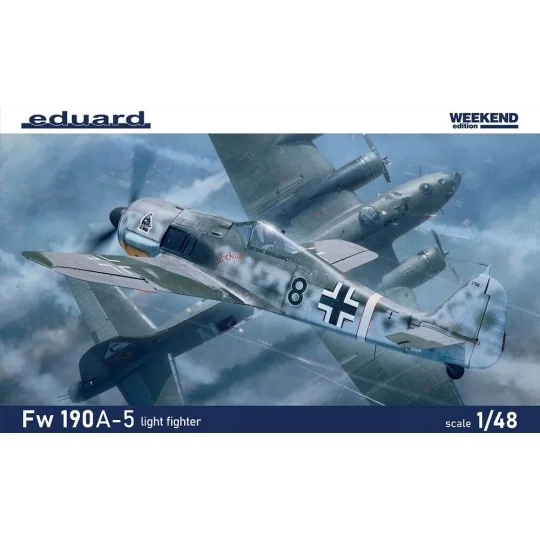 Fw 190A-5 light fighter 1/48 WEEKEND EDITION, 1/48 - Eduard Plastic...