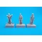Two French Pilots and a Mechanic, 1/72 - CMK 129-F72308