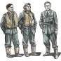 Barracuda Crew Members-Standing (3 fig.), 1/72 - CMK 129-F72326